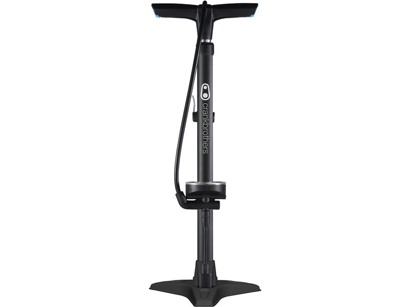 Crankbrothers Gem Fodpumpe 11 bar med manometer Sort