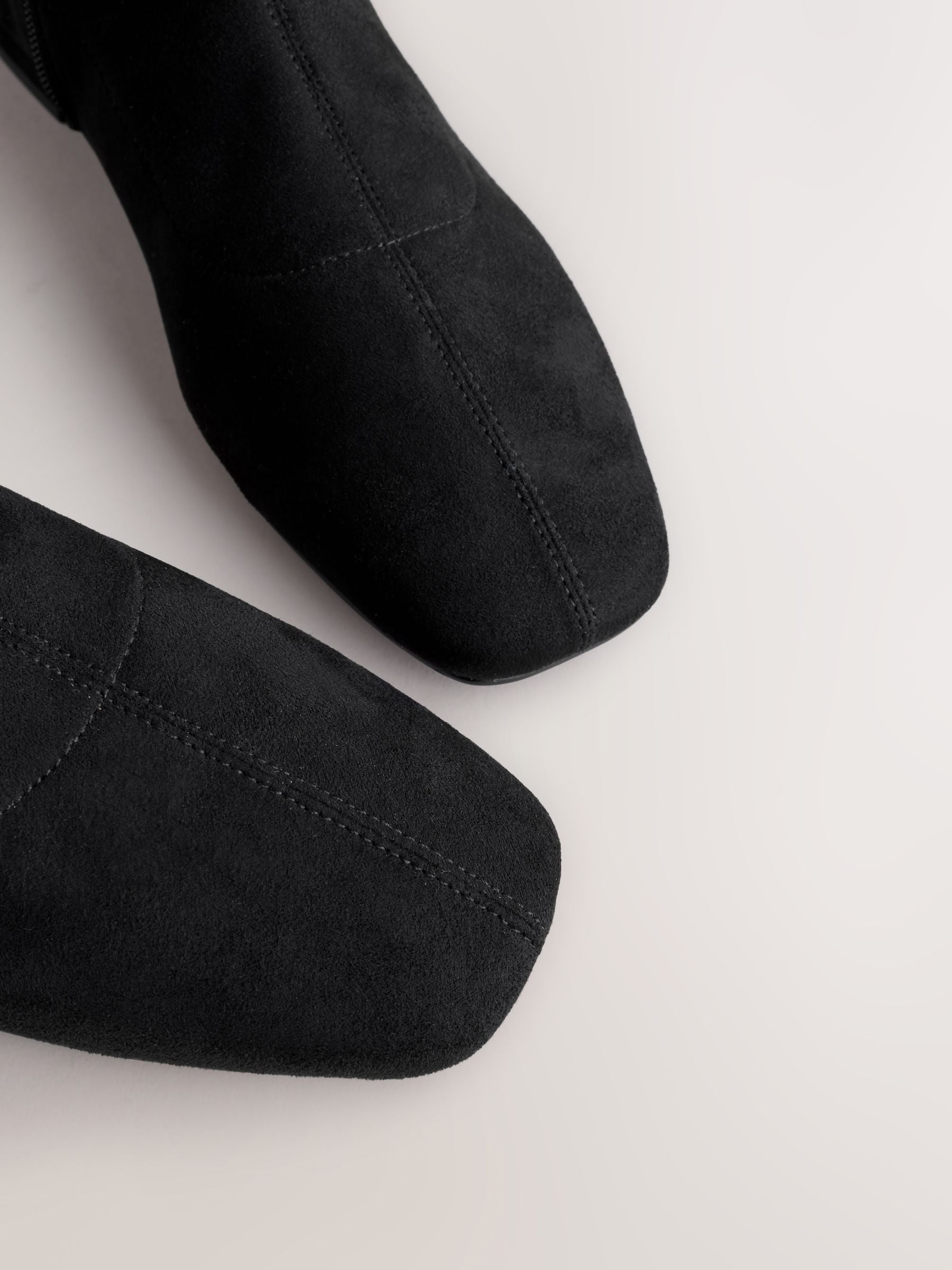 Zwart - Forever Comfort® Flat Sock Over The Knee Boots