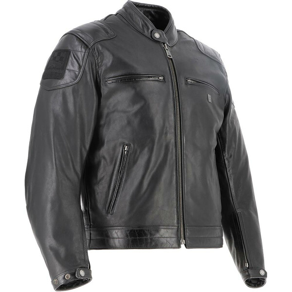 Helstons - Blouson Sonora Cuir Buffalo Noir