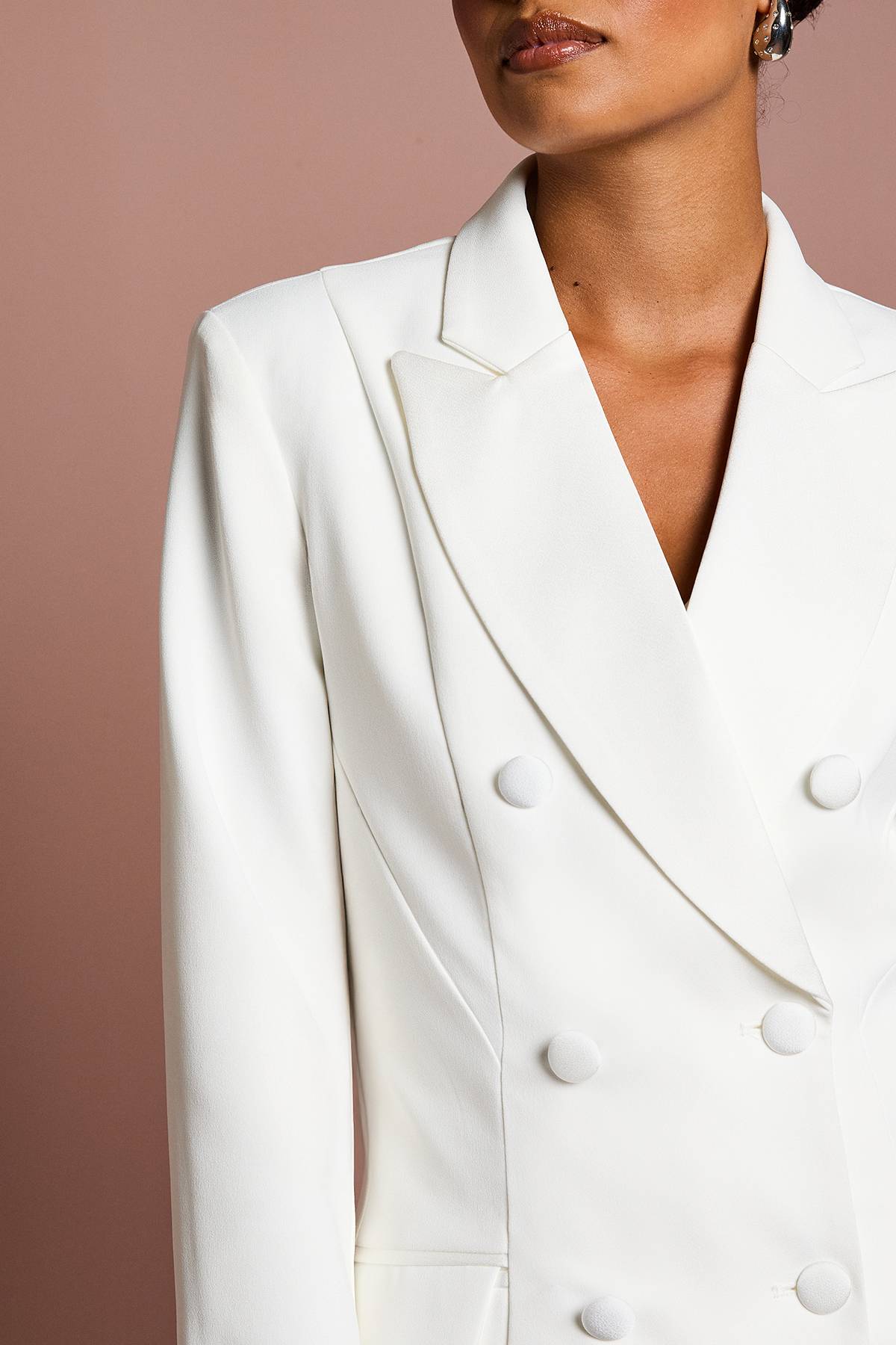 Coast Blazer Croisé Silhouette Sablier Premium Petite