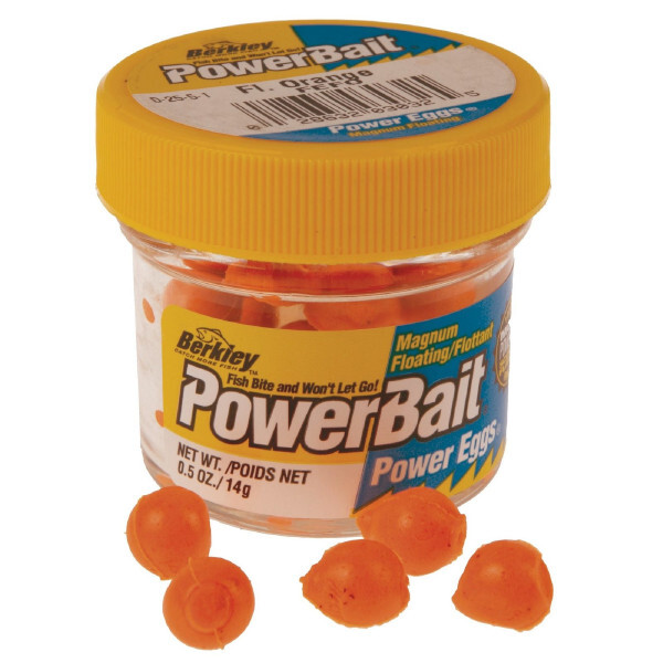 Berkley Powerbait Floating Eggs 'Fluo Orange' 40 pièces