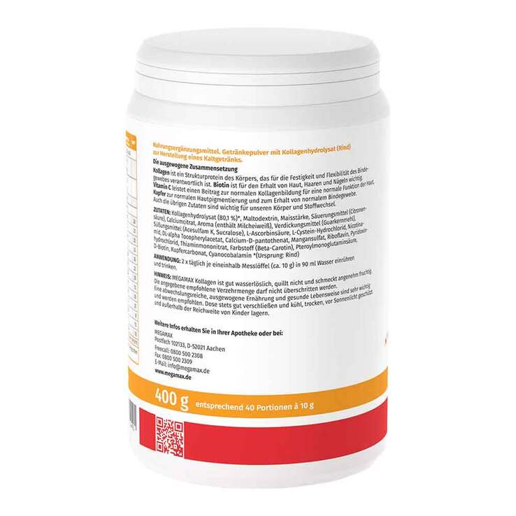 Kollagen Beauty Megamax Pulver, 400 g