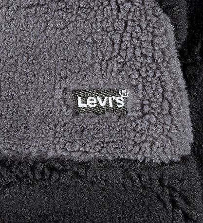 Levis Fleecejakke - Pirate Black/Gr?