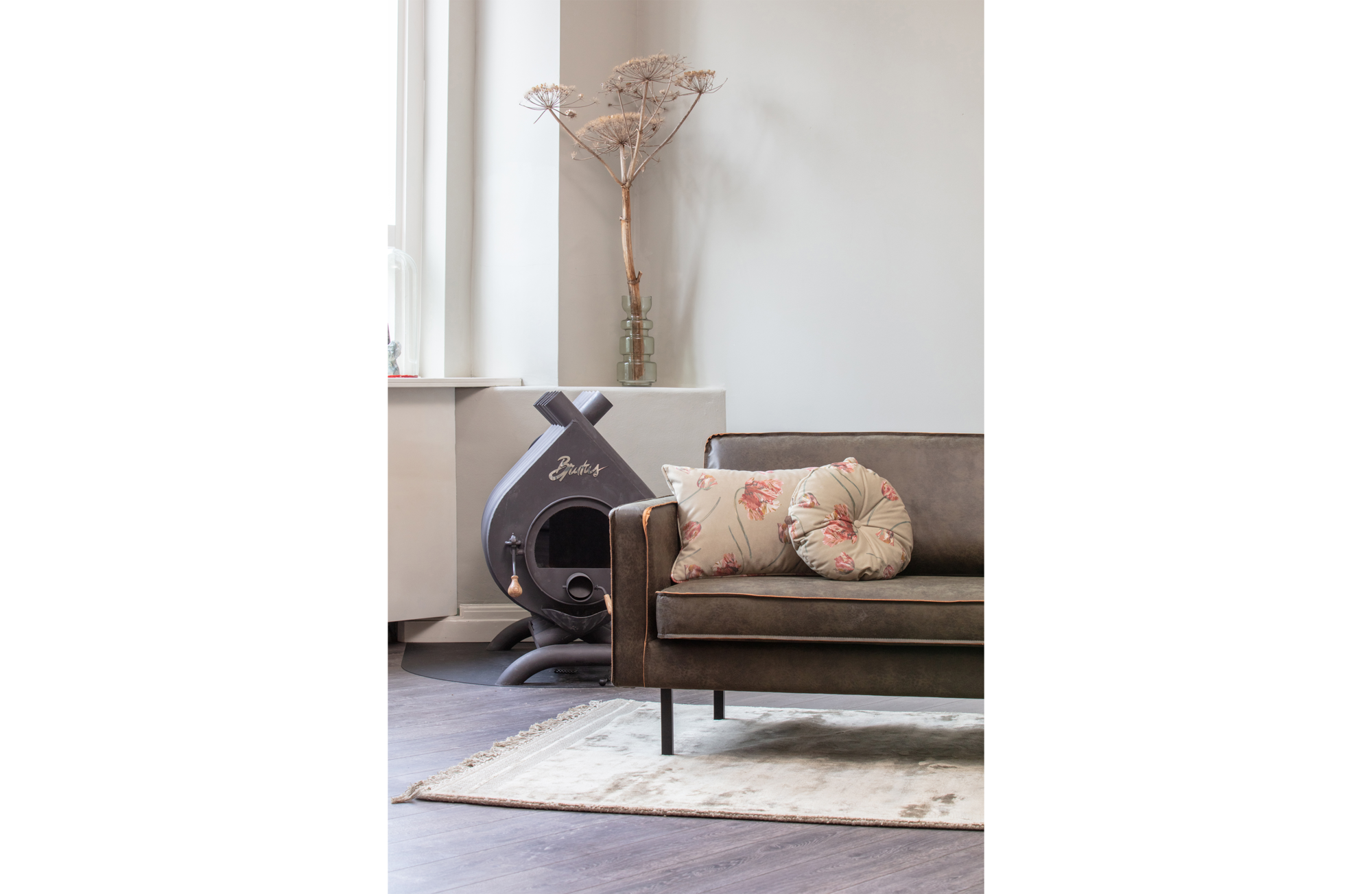 BePureHome daybed Rodeo lederlook Rodeo Daybed Lederlook Links - Army