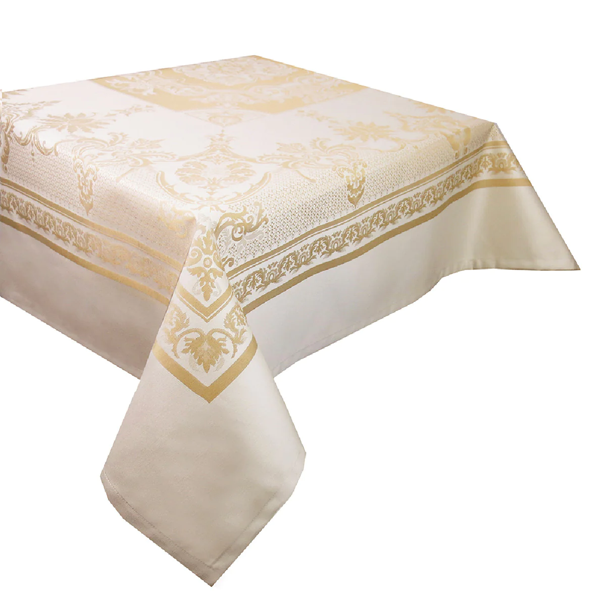 Nappe antitache déperlant coton & autres fibres beige 174x174 Garnier