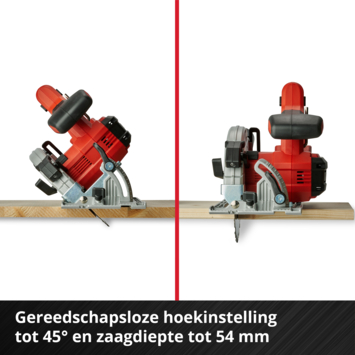Einhell 18V cirkelzaag TE-CS 18/165 LI (zonder accu)