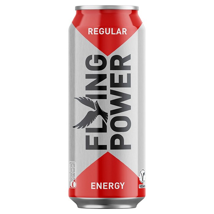 FLYING POWER Energy Drink 500 ml, Regular