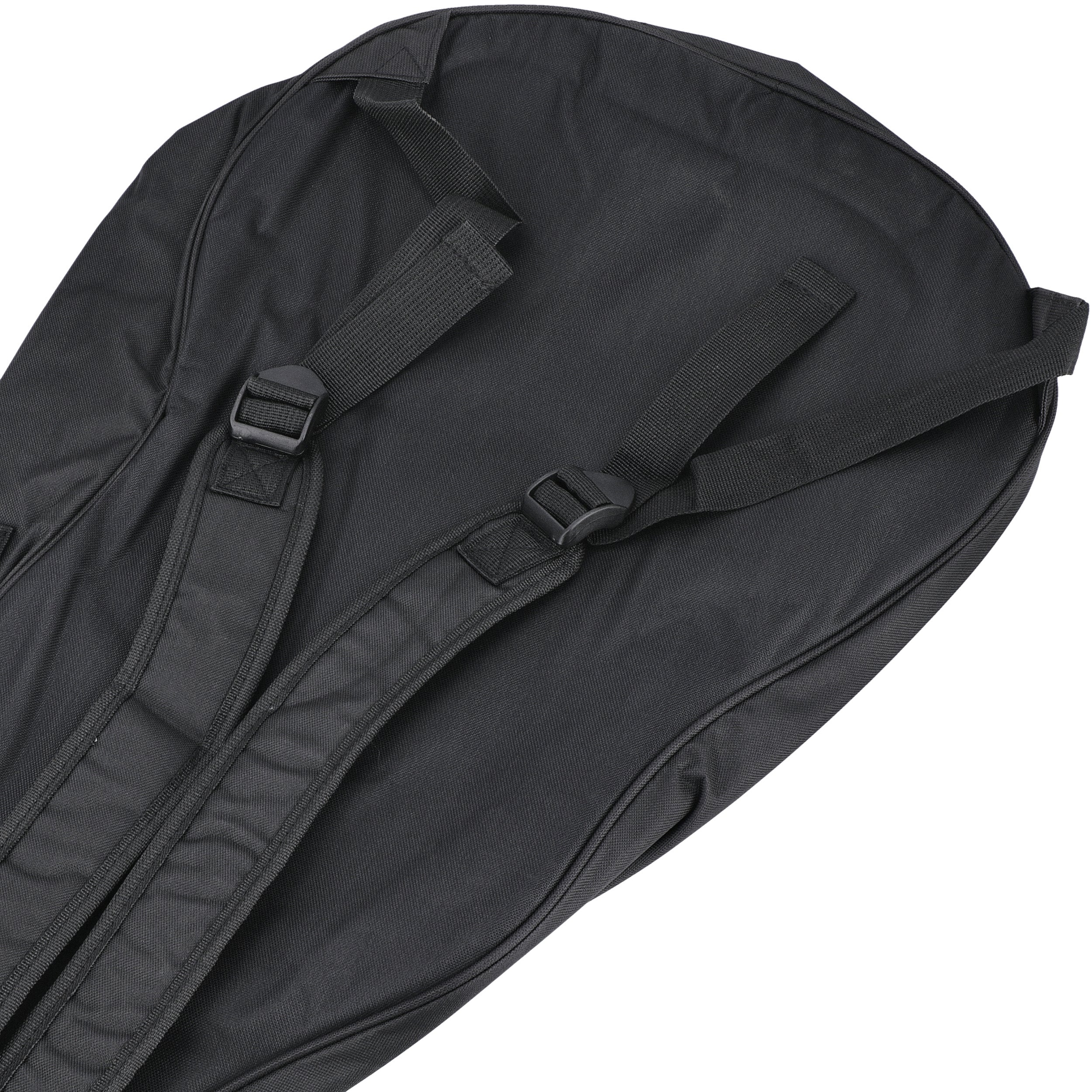Fazley Carrier D4AB Deluxe gigbag voor akoestische basgitaar zwart