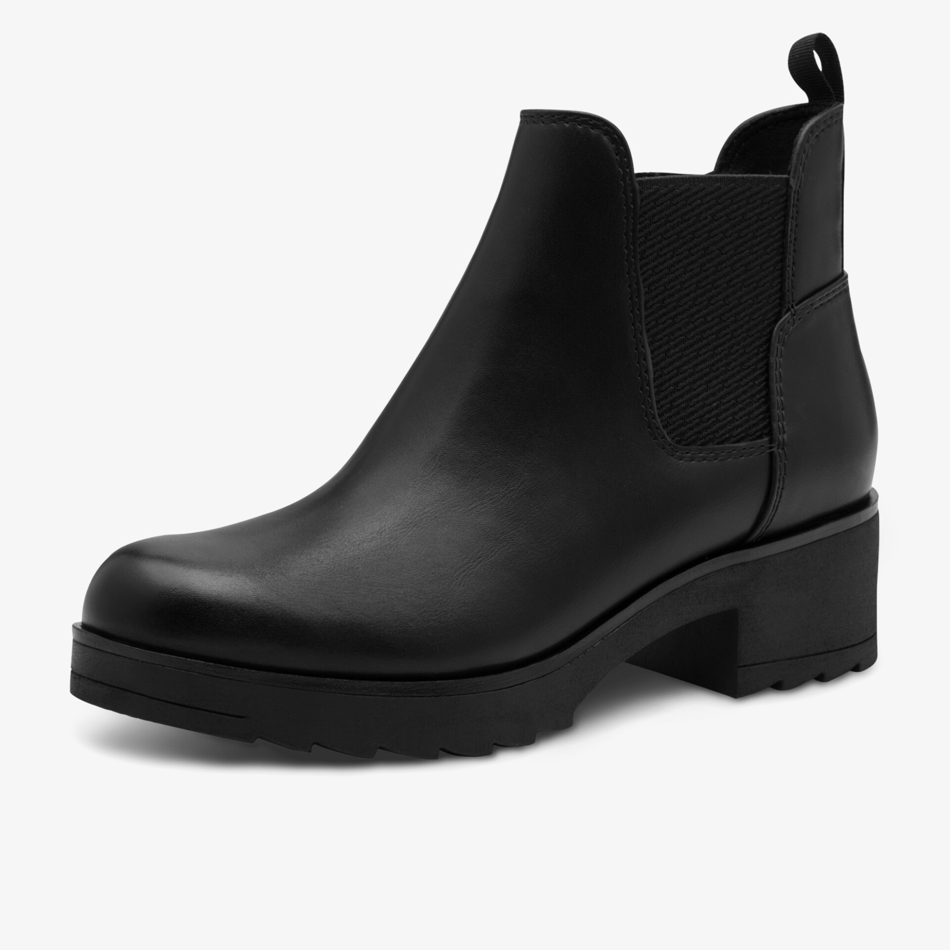 MARCO TOZZI Damen Chelsea Boots schwarz