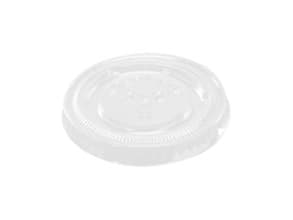 Plastlåg Ø62 mm APET Klar til Dressingbæger 60 ml,100 stk/ps - (100 stk.)