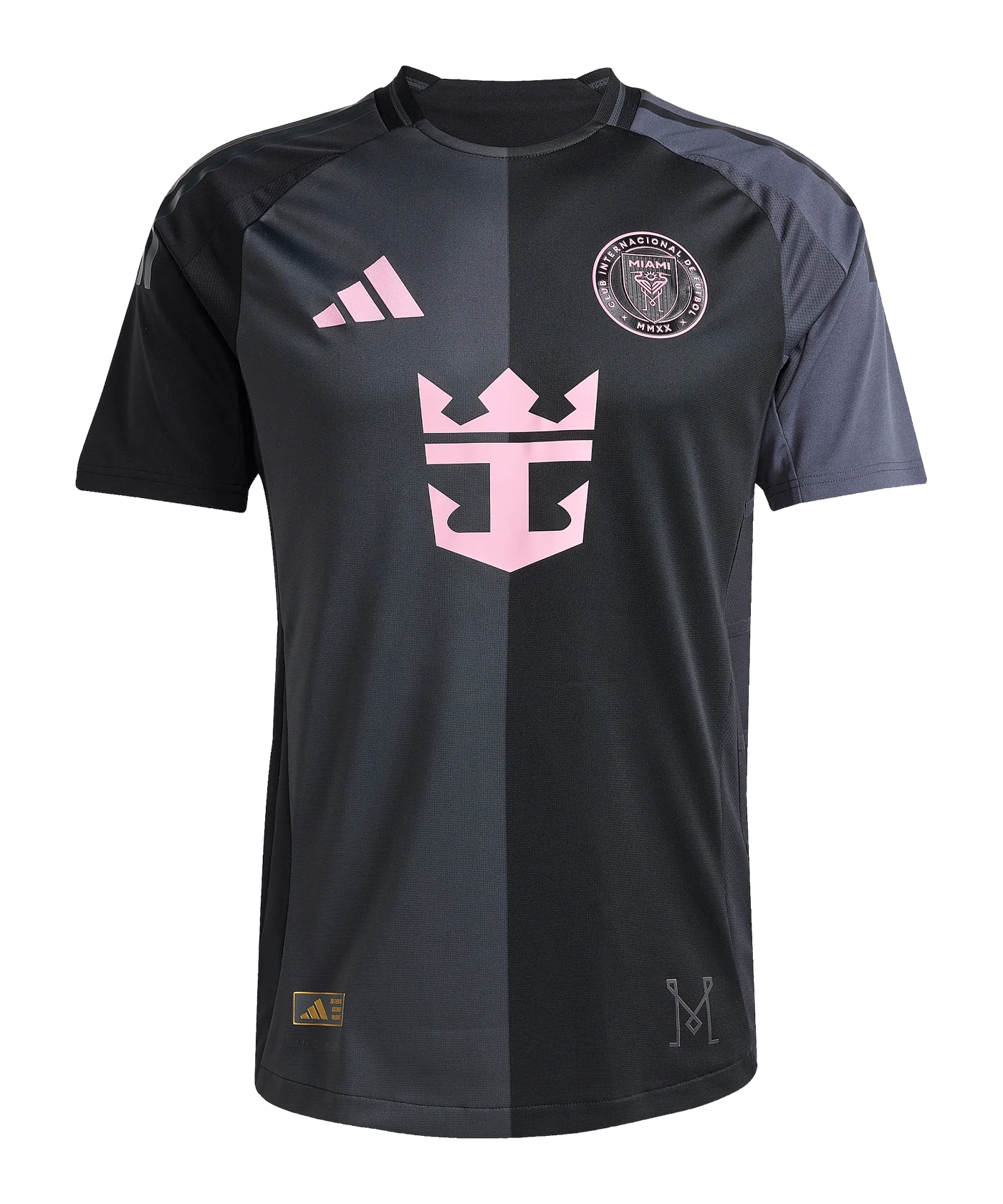 adidas Inter Miami Auth. Trikot Away 2025 Schwarz