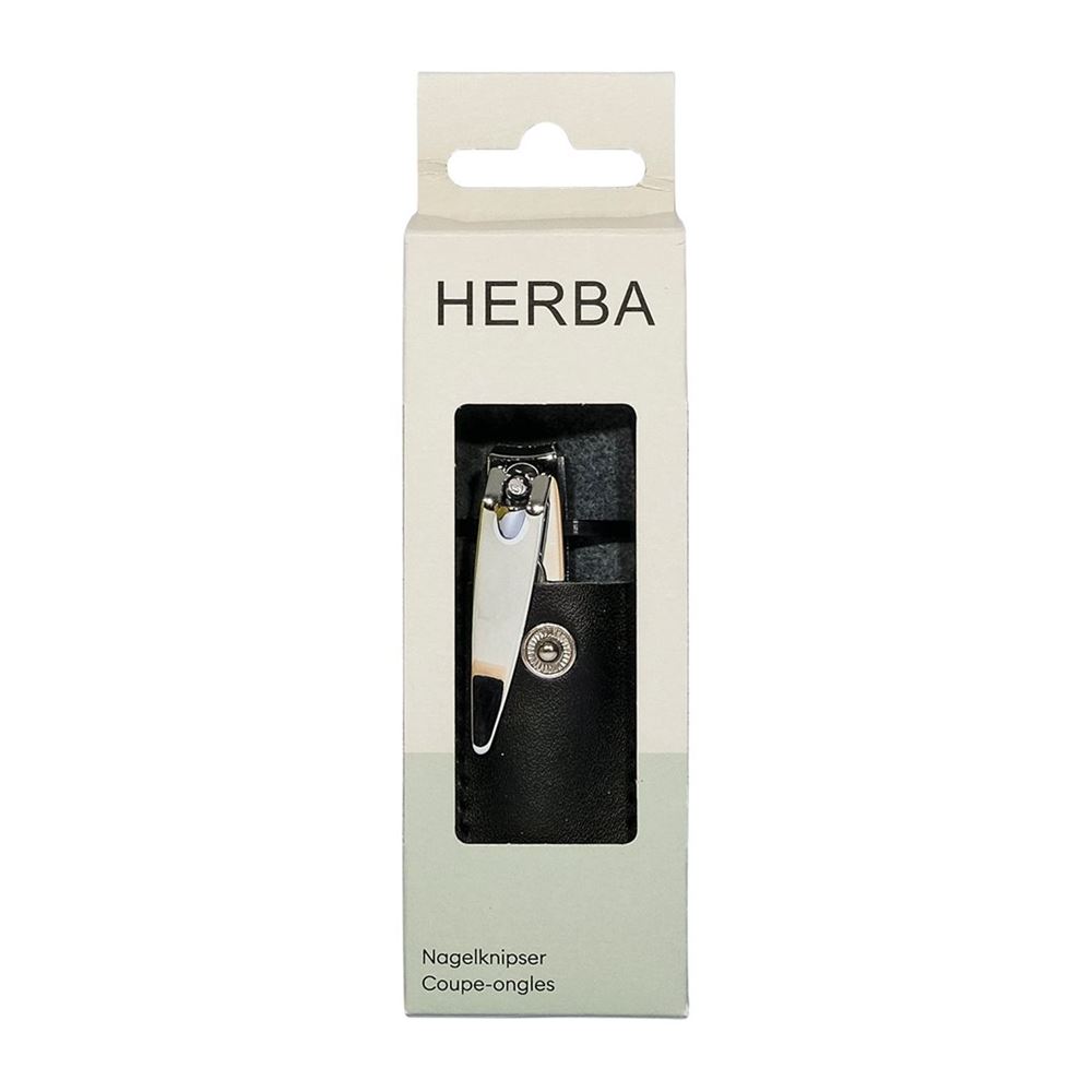 HERBA Nagelknipser mit Etui 1 Stk
