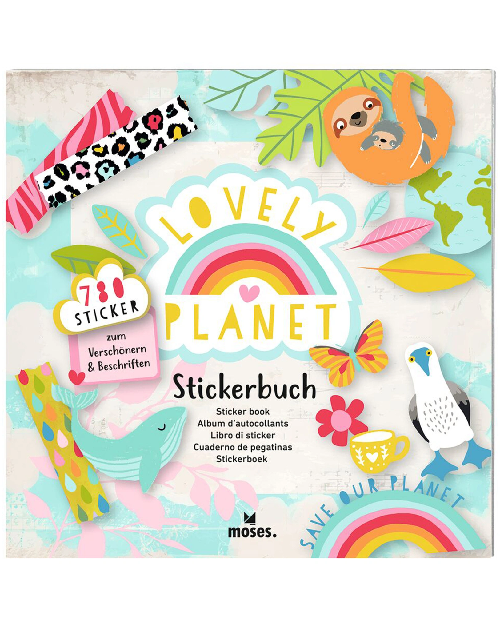 Stickerbuch LOVELY PLANET