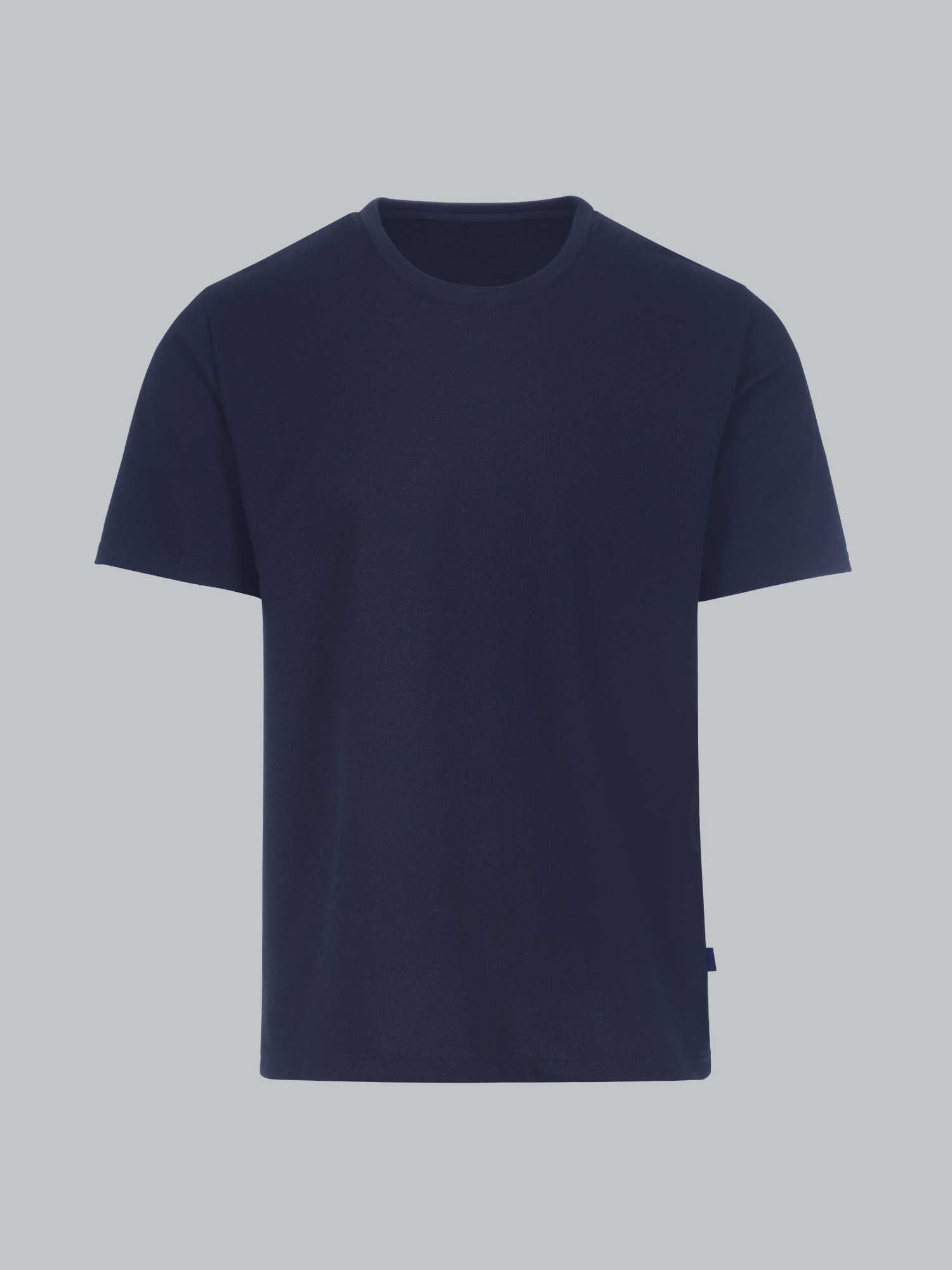 T-Shirt in Piqué-Qualität Navy