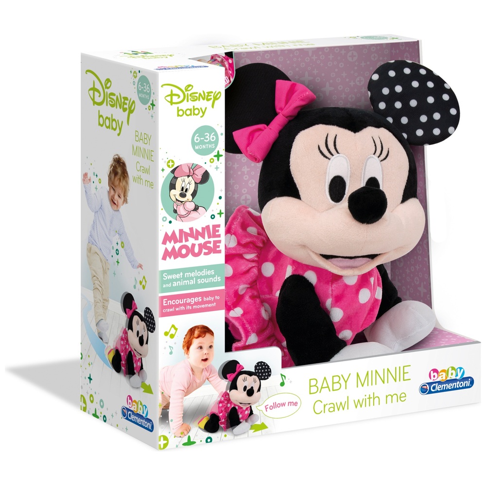 Clementoni Baby Minnie Krabbel mit mir
