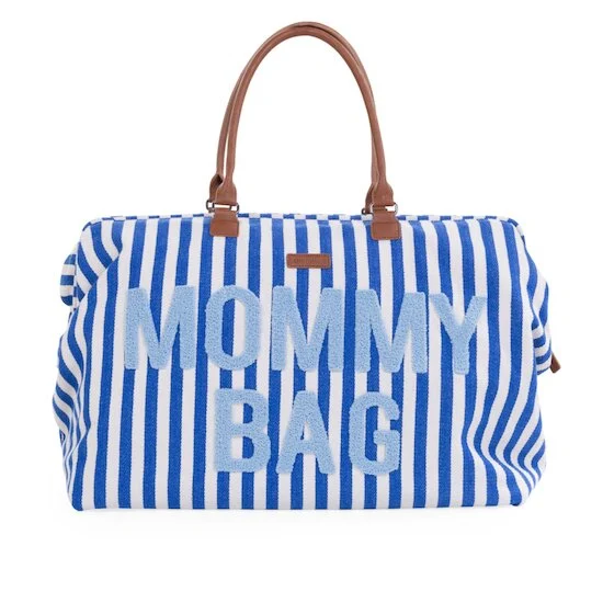 Sac à langer Mommy Bag   Rayures Bleu        de               Childhome