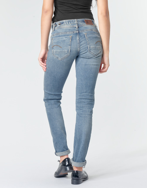 G-Star Raw - MIDGE MID STRAIGHT WMN - Bleu