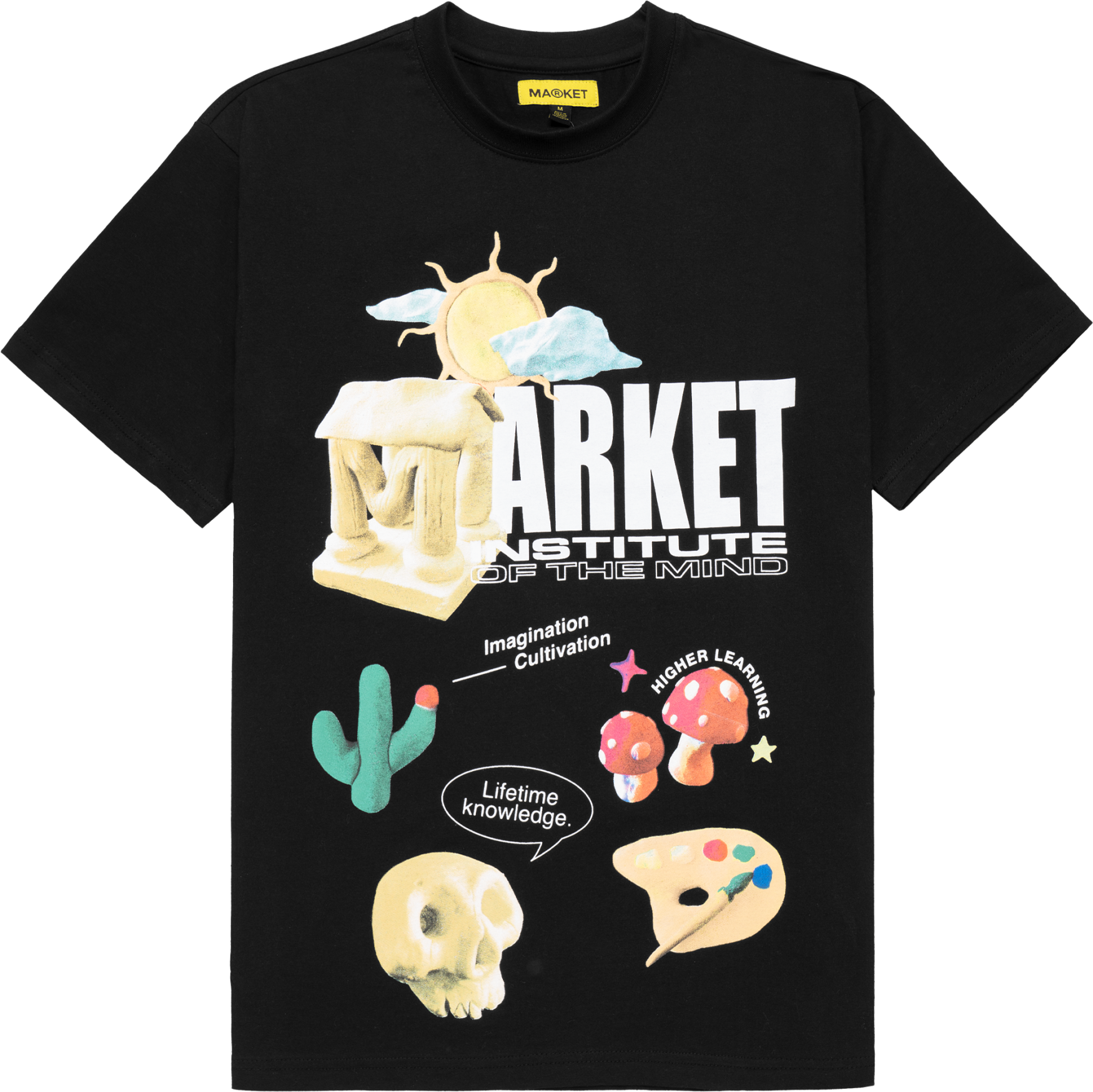 Market Institute Of The Mind T-Shirt Schwarz