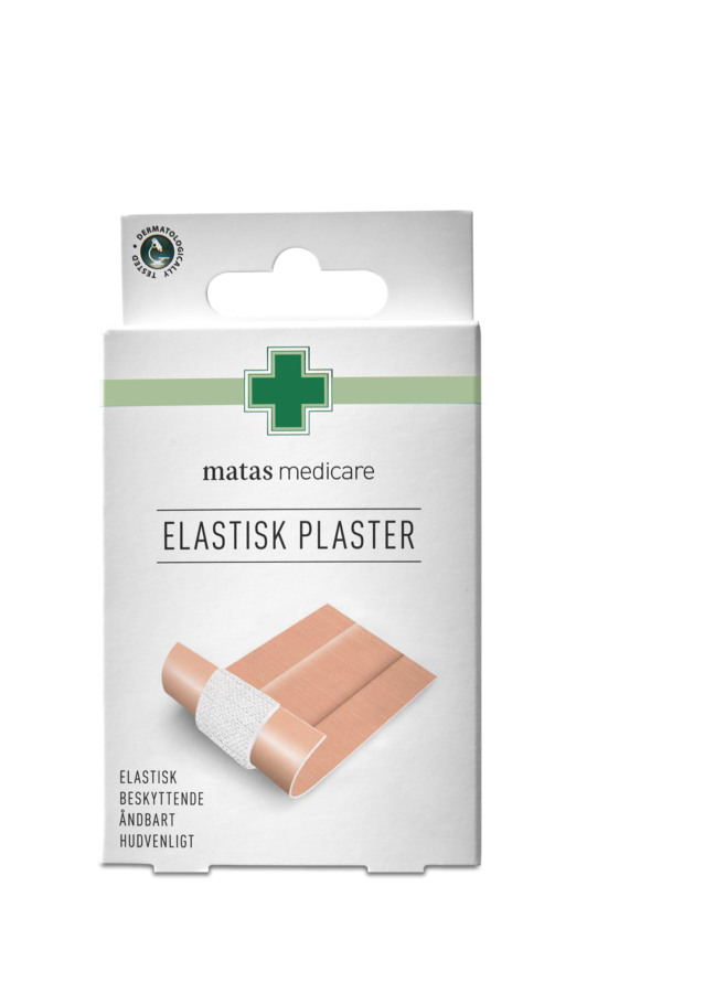 Matas Medicare Elastisk Plaster 100 x 6 cm