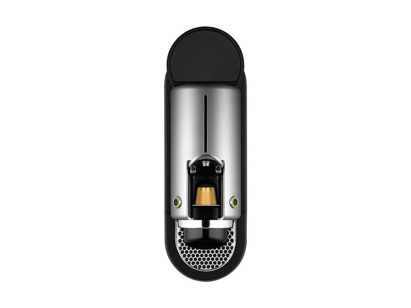 Krups Kaffeemaschine Nespresso CitiZ XN741B Silber Elegante Kapselmaschine der Original Line mit geringem Platzbedarf