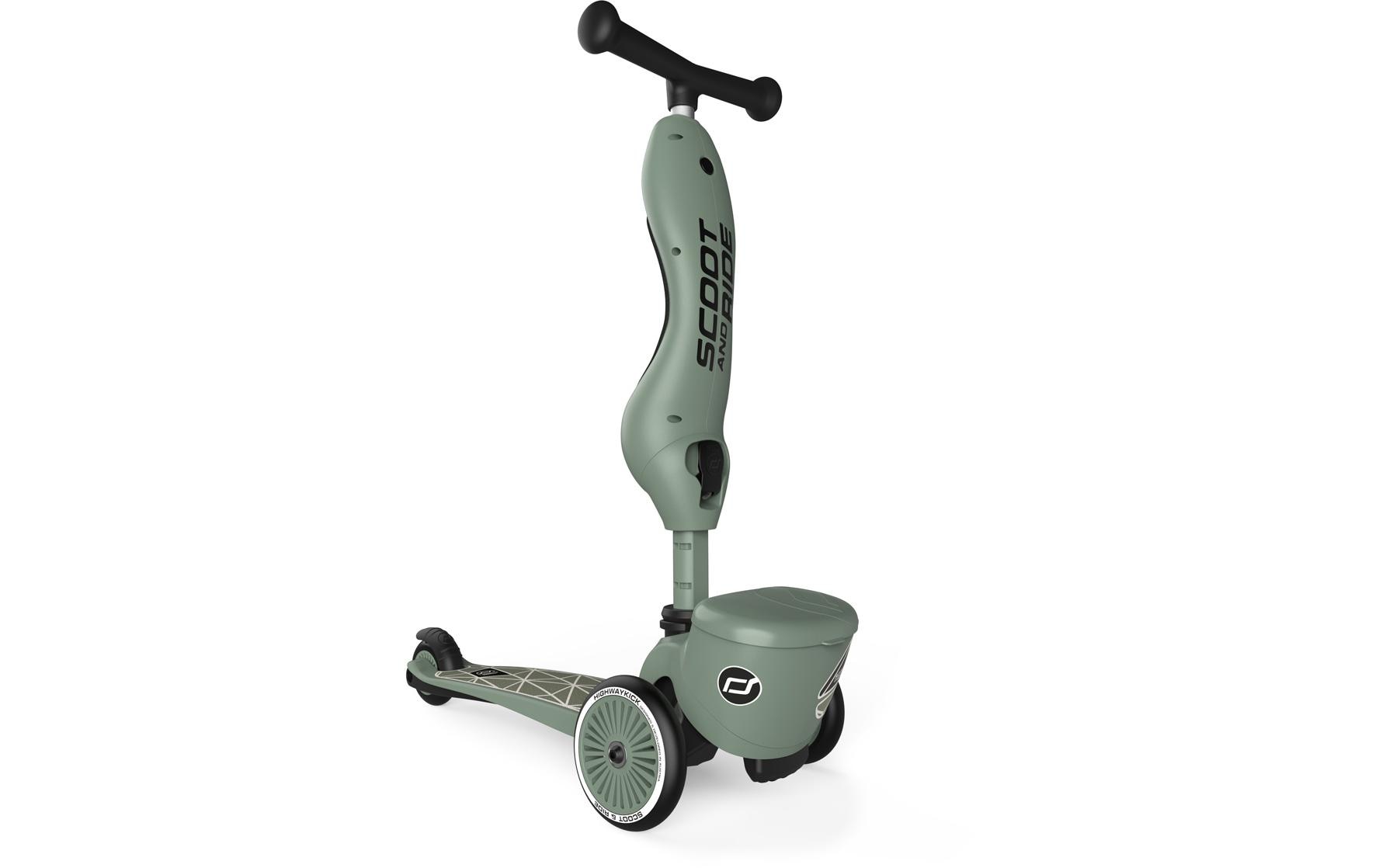 Stuntscooter Green lines Grün<br>Scooter mit Sitz