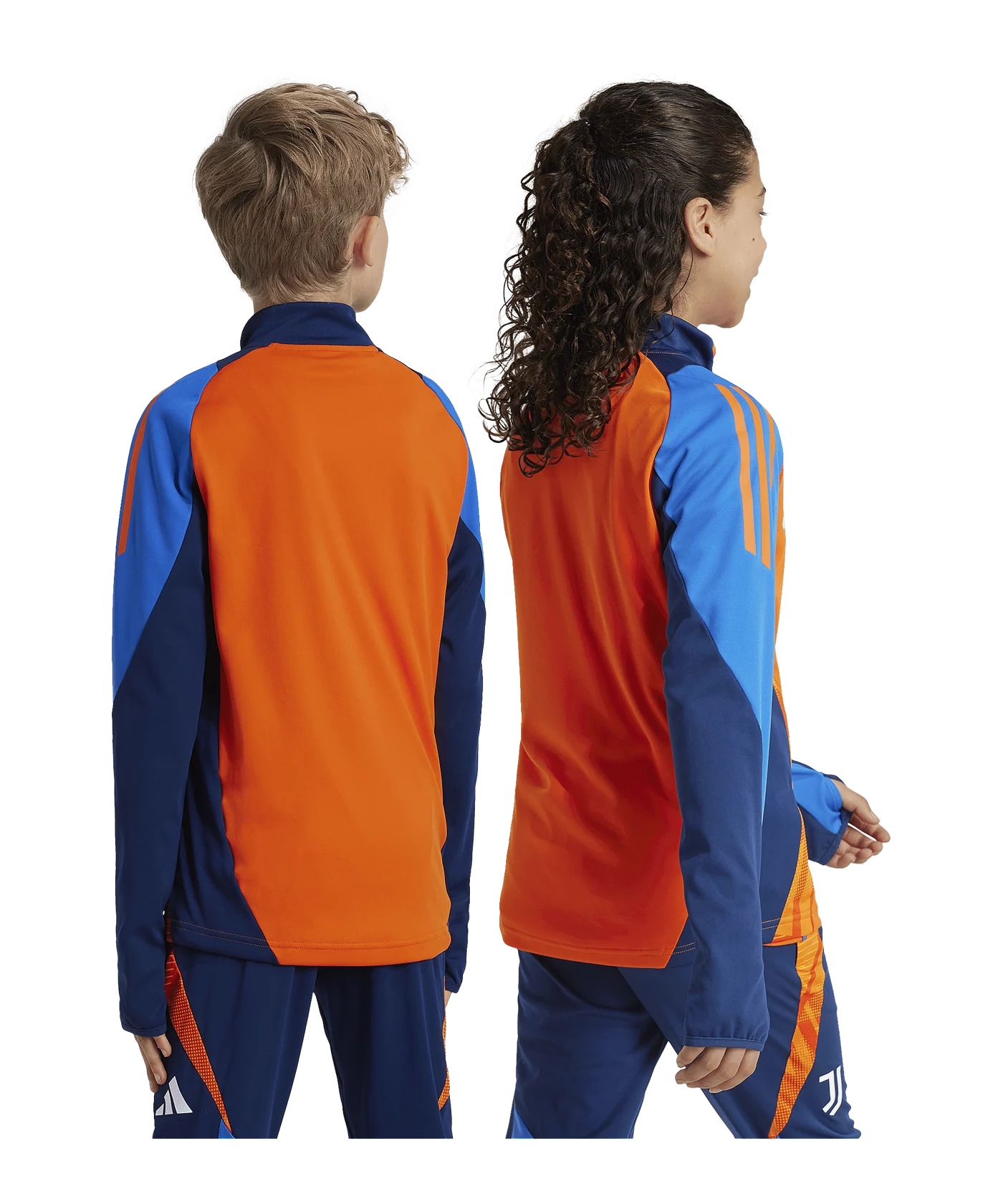 adidas Juventus Turin Sweatshirt Kids Orange