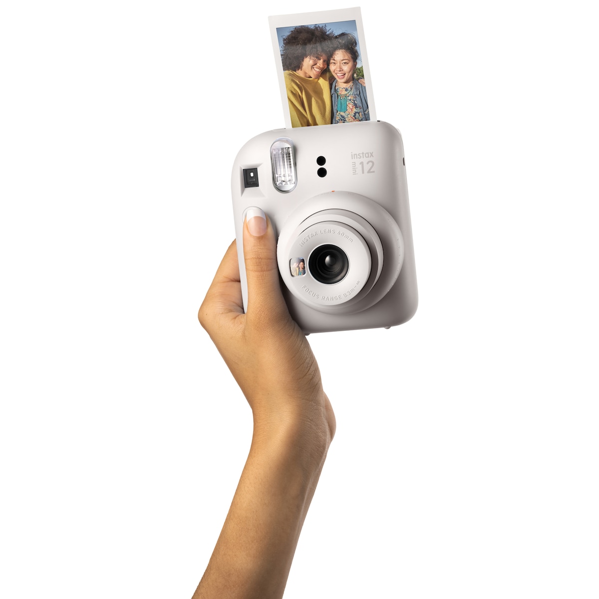 Fujifilm Instax Mini 12 kompaktkamera (hvit)