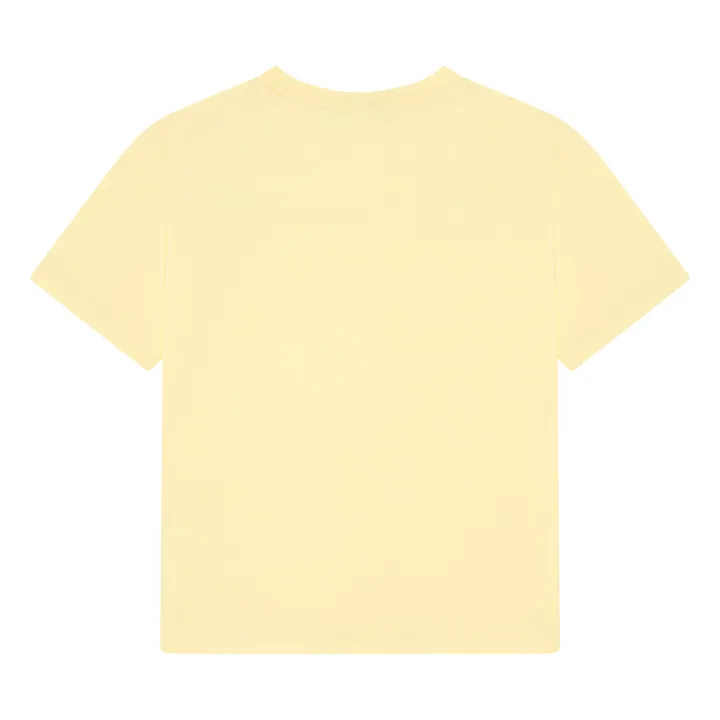 Hundred Pieces T-shirt Manches Courte Coton Bio | Jaune citron