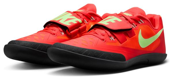 Chaussures d'Athlétisme Nike Zoom SD 4 Fast Pack Rouge/Vert Unisexe