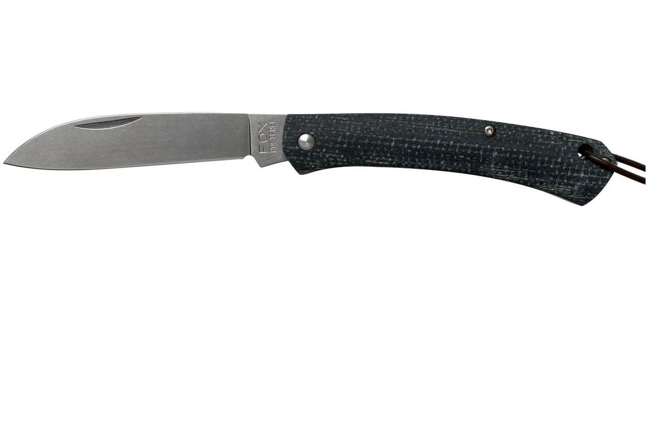 Fox Nauta FX-230MI Black Micarta zakmes