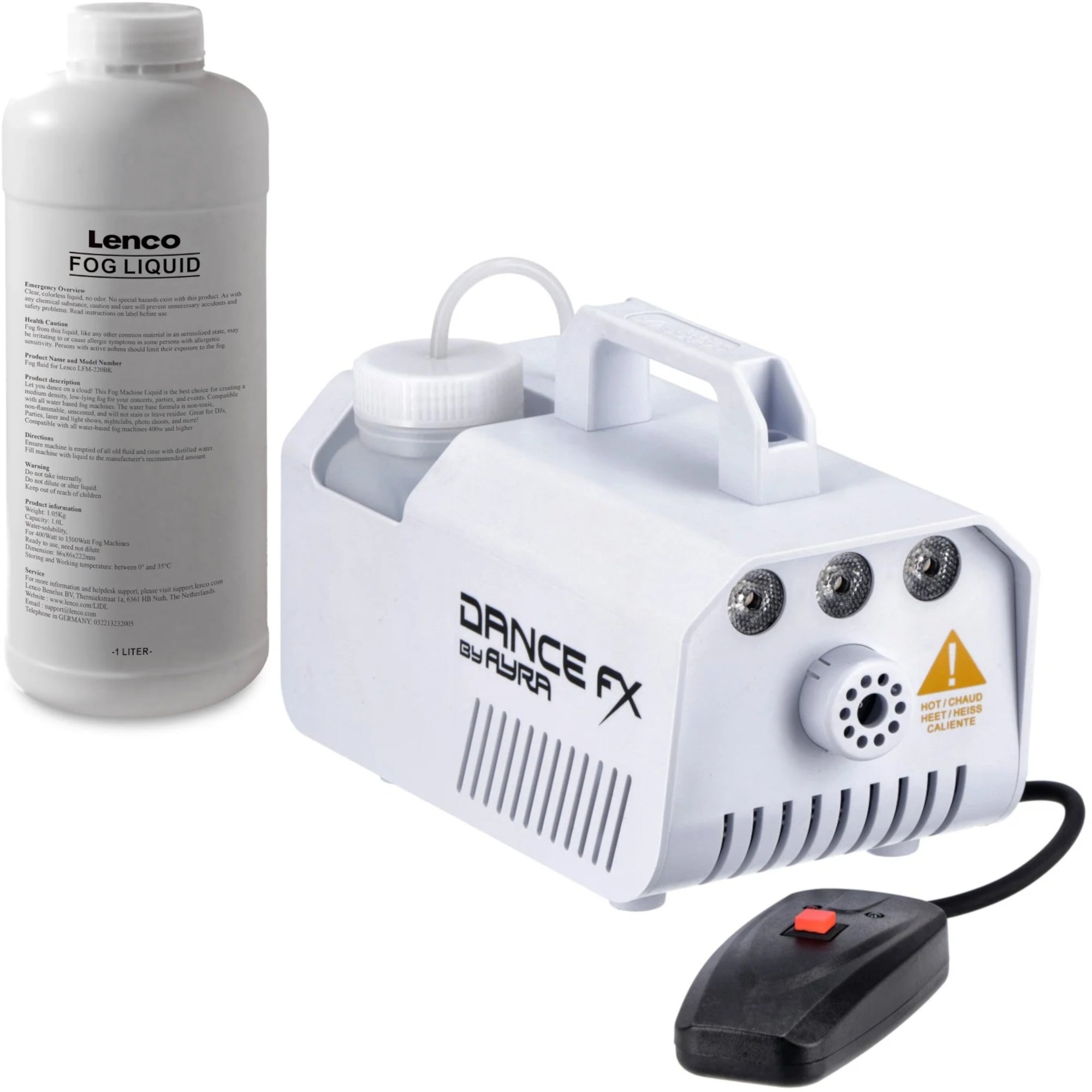 Ayra DanceFX F500L + gratis rookvloeistof