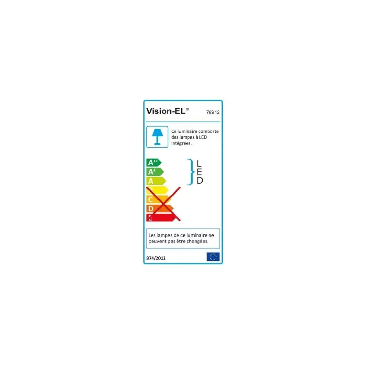 Miidex Spot Rectangulaire LED 40W