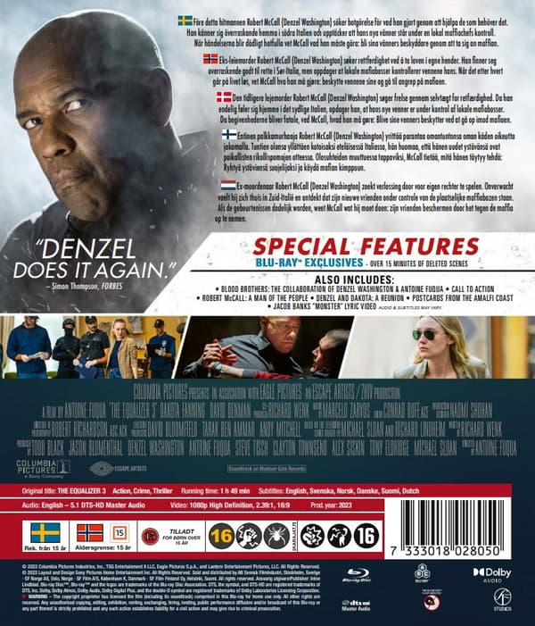 The Equalizer 3 (Blu-ray)