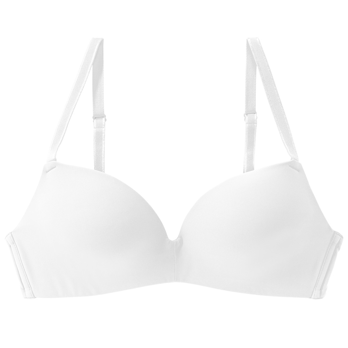Gina Benotti Damen Soft-BH im Basic-Look weiss