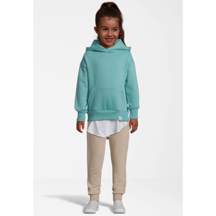 New Life Hoodie Hoodie Kapuzen Pullover mit Shirt türkis