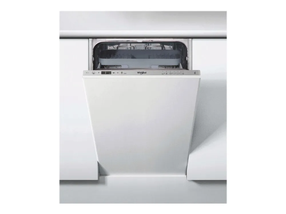 WHIRLPOOL WSIC3M27 - Opvaskemaskine - Sølv