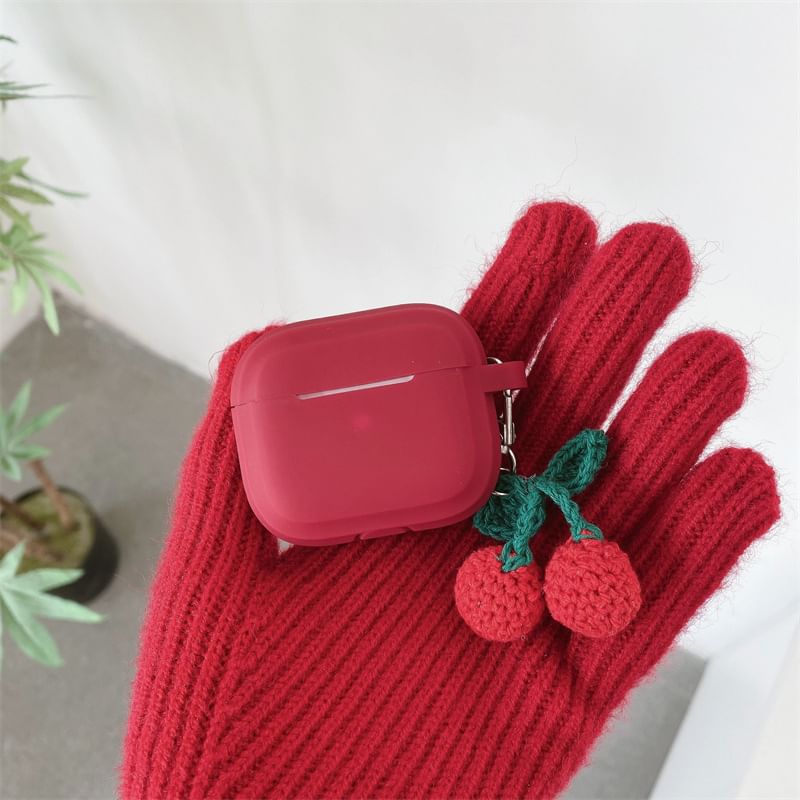VanDi - Cherry AirPods / Pro oortelefoonhoesje