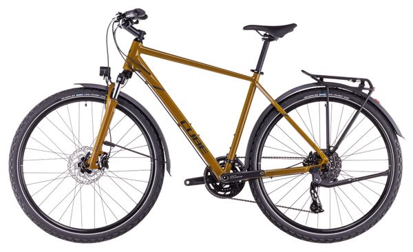 VTC Cube Nature Pro Allroad Shimano Cues 10V 700 mm Vert Willow 2025