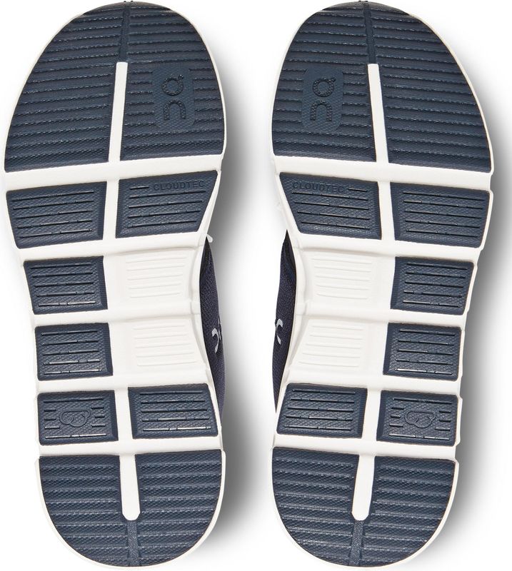 On Running - Cloud Play - Hardloopschoen - Midnight White - 100% Gerecycled Polyester