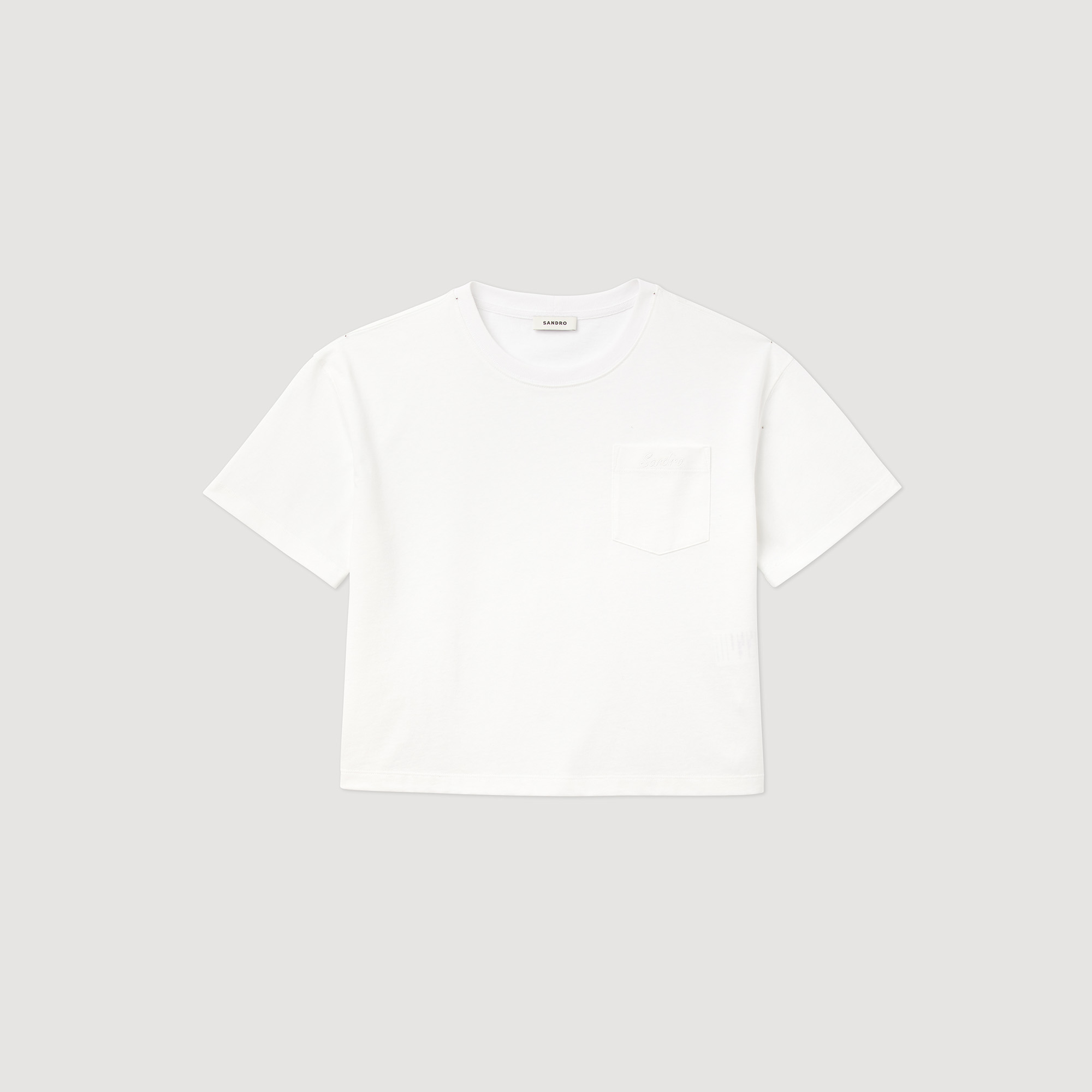 T-shirt court large