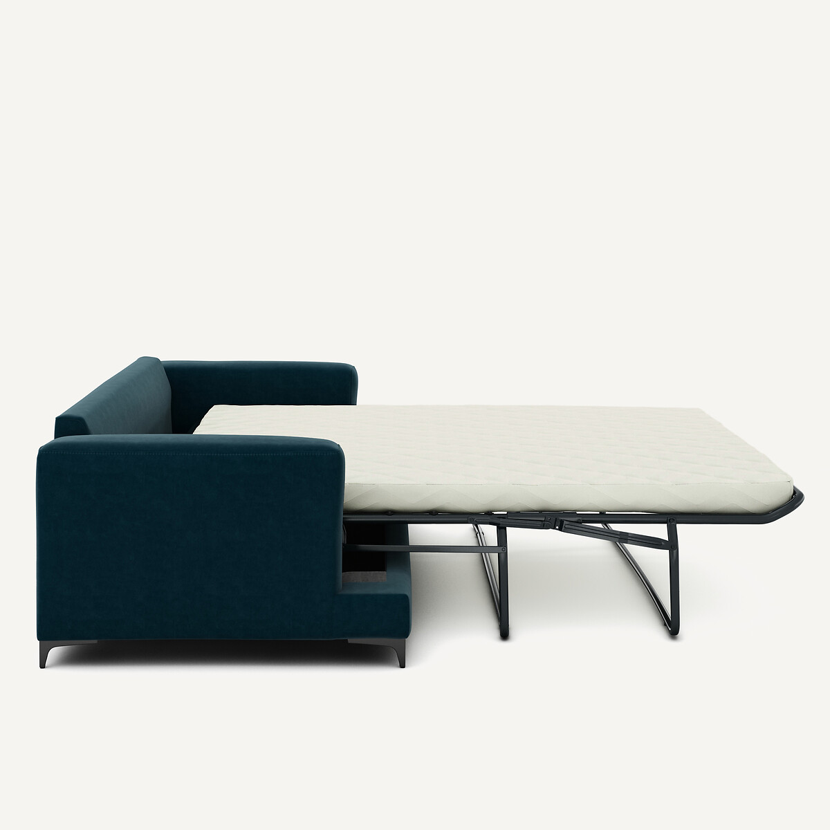 AM.PM<br>Sofá-cama de 3 lugares em veludo, Marsile