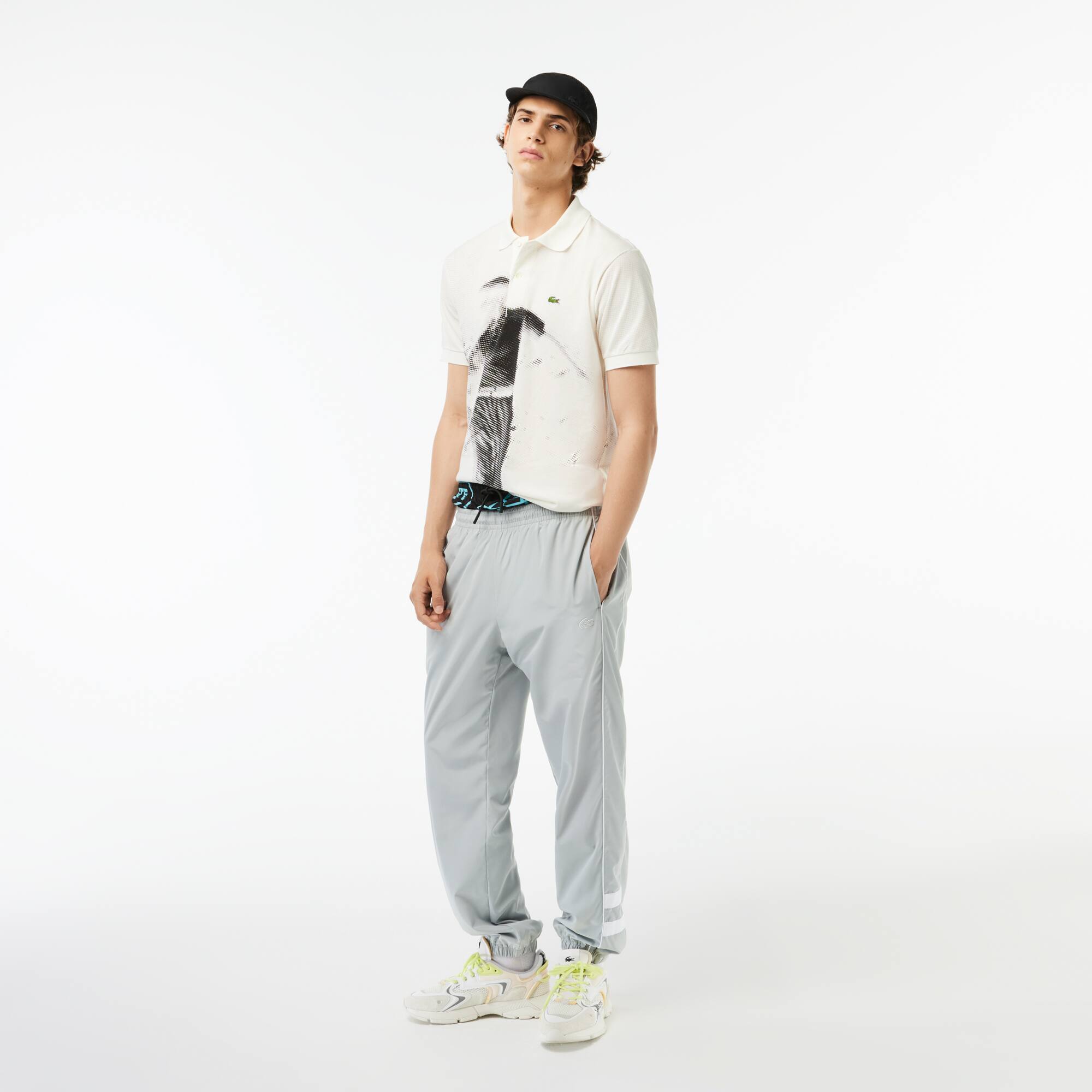 Originales L.12.12 Poloshirt mit René Lacoste Aufdruck Kurze Ärmel - Weiss - Lacoste - Herren
