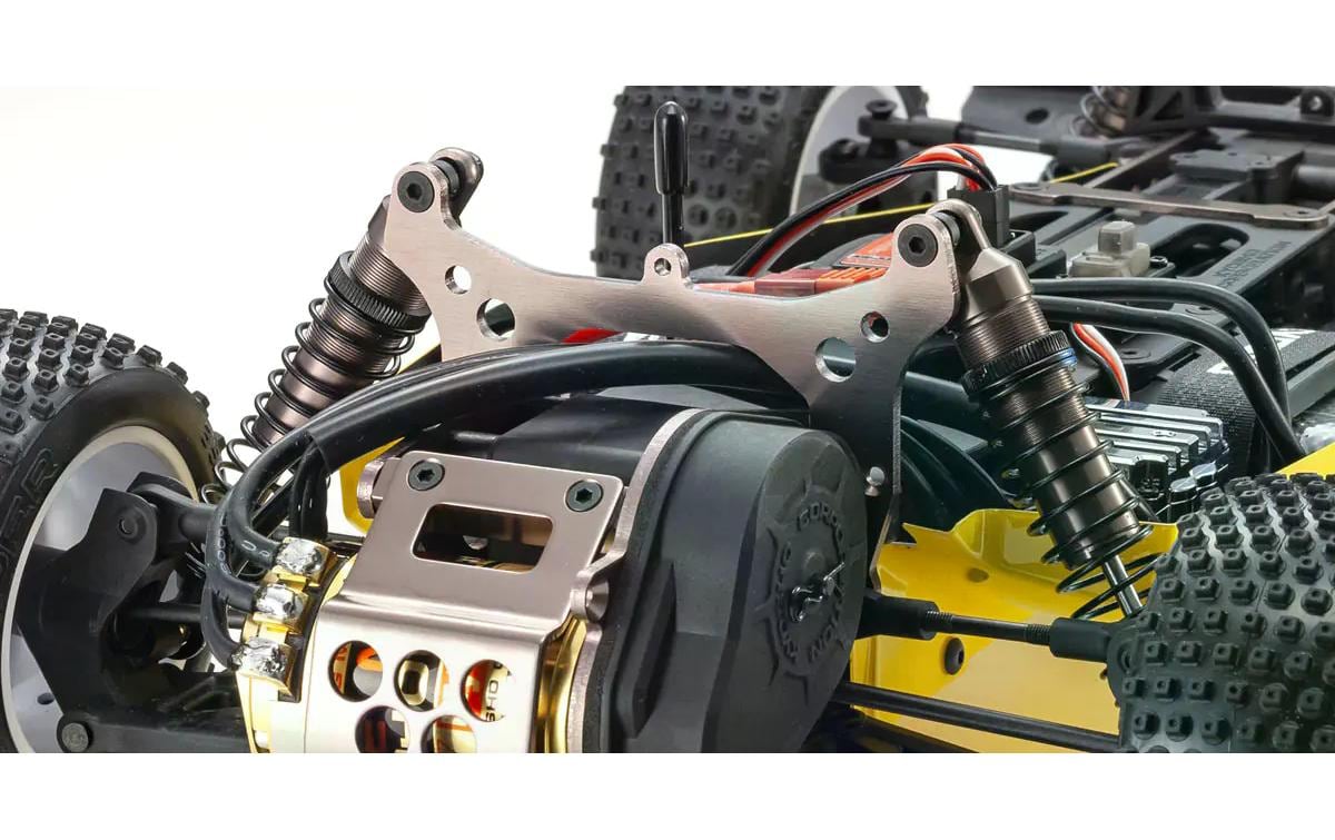 Buggy Turbo Optima Pro 4WD Legendary Series Bausatz, 1:10<br>Legendary Vintage Serie Buggy Bausatz mit Heckmotor und Allradantrieb