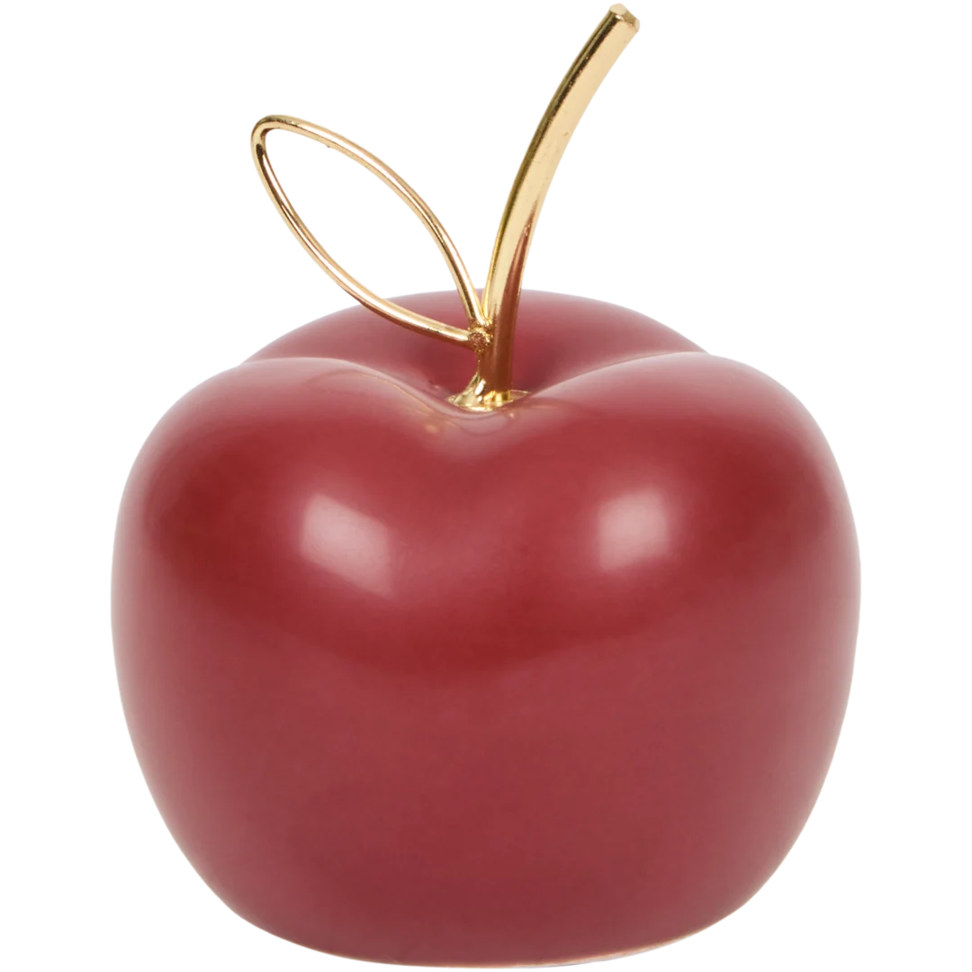 Decoratieve appel Ø7,5 cm | diverse kleuren