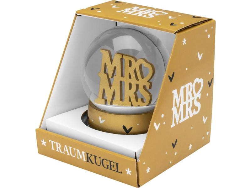 Sheepworld Mr & Mrs Gold, 1 Stück Schneekugel