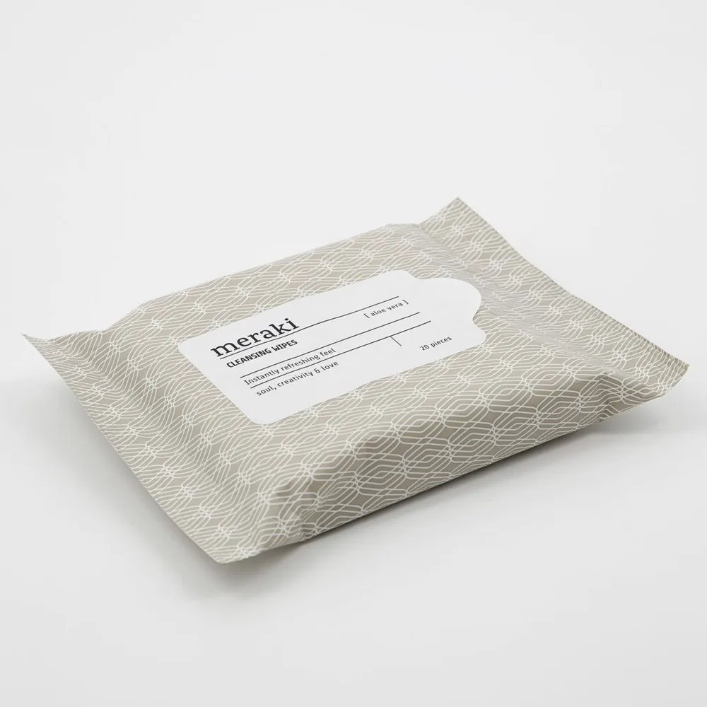 Meraki Cleansing Wipes Aloe Vera - 20 stk.