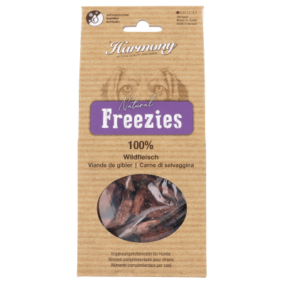 Harmony Dog Natural Freezies Wildfleisch 80g