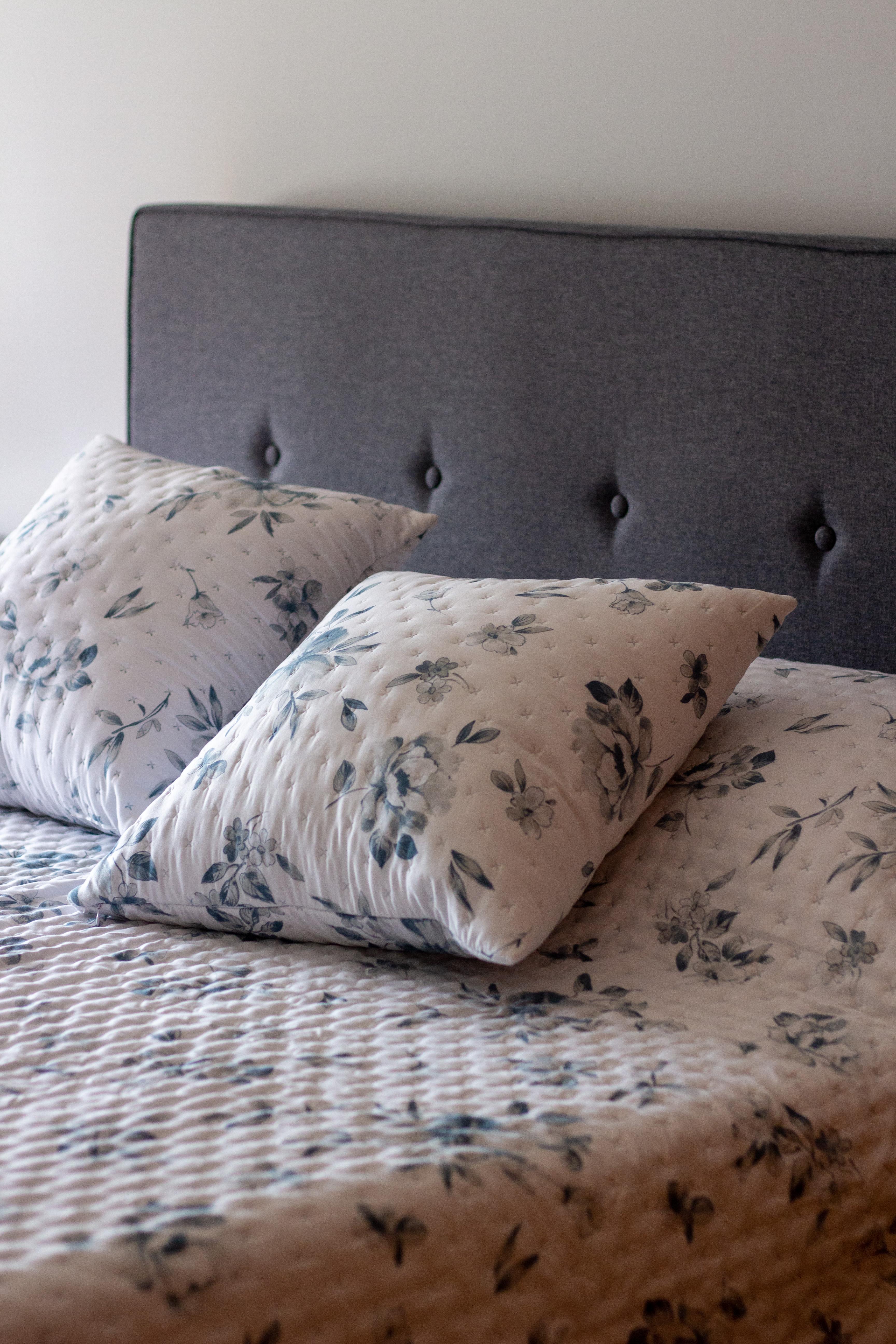 Bed Stof AMBASSADOR 160 x 200 cm Donkergrijs
