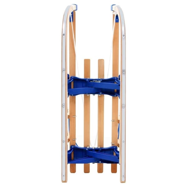 vidaXL Trekjelke med ryggstøtte sammenleggbar 119 cm