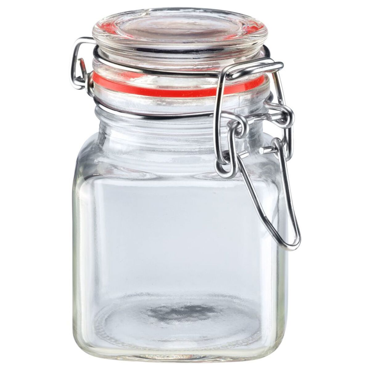 Glass med snap-on lokk 100 ml